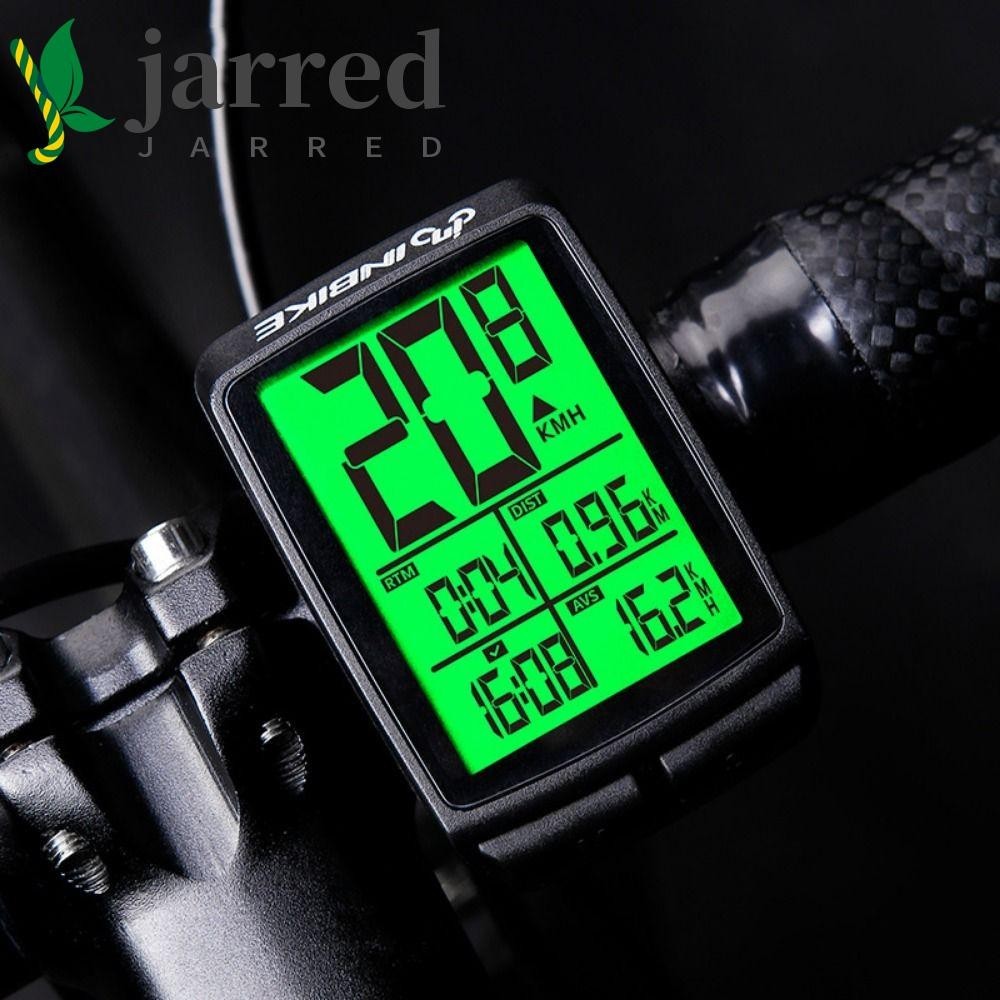 JARRED Cycling Computer, Wireless Accurate Speed Tracking Mini Bike