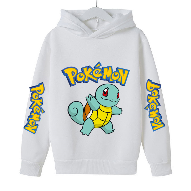 Funny Cute Pikachu Hoodie Cartoon Manga Japanese Anime Children ...