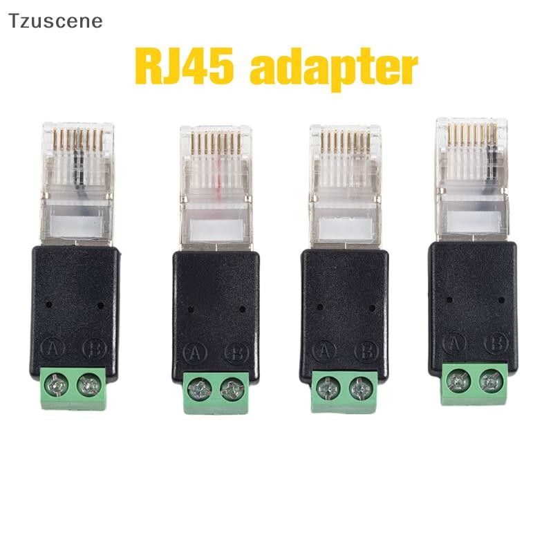 [Tzuscene] RJ45 to RS485 Converter RJ45 Terminal Adapter RJ45 to RS485 ...