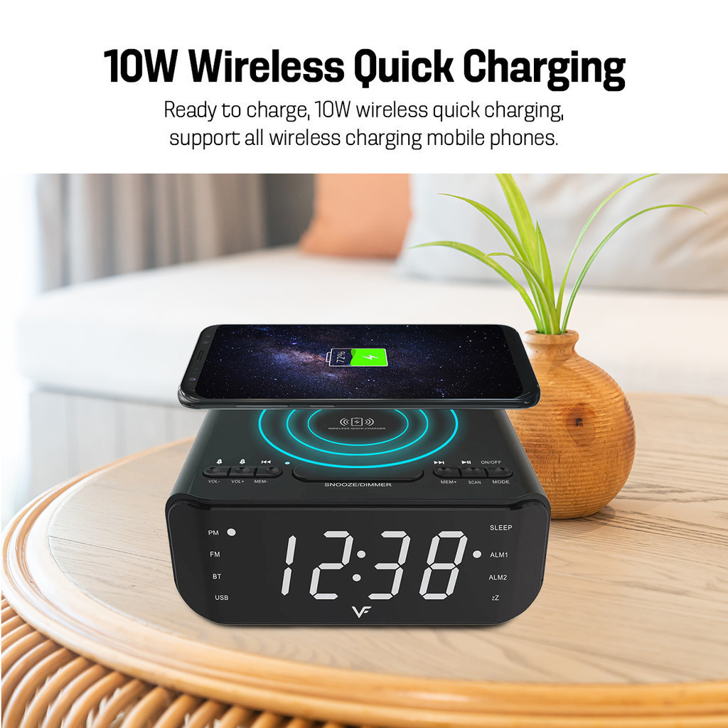 Vinnfier VF Neo Air 2C Wireless QuickCharger Bluetooth Speaker Dual
