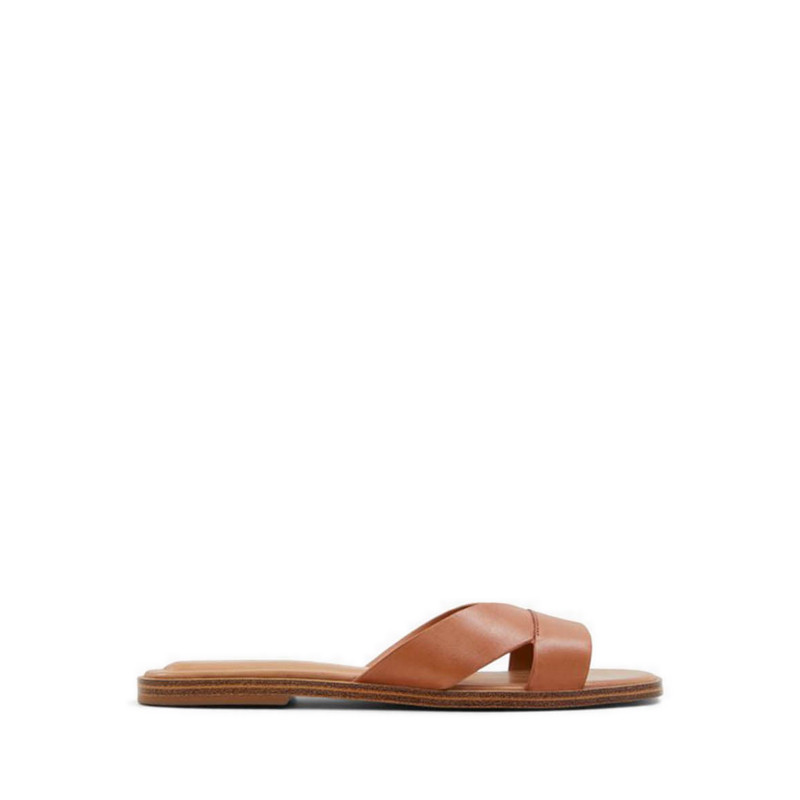 ALDO Caria Women's Flat Sandals - Brown | Shopee Malaysia