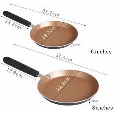 non stick flying pan pancake pan Saucepan Frying Pan Gas Induction ...
