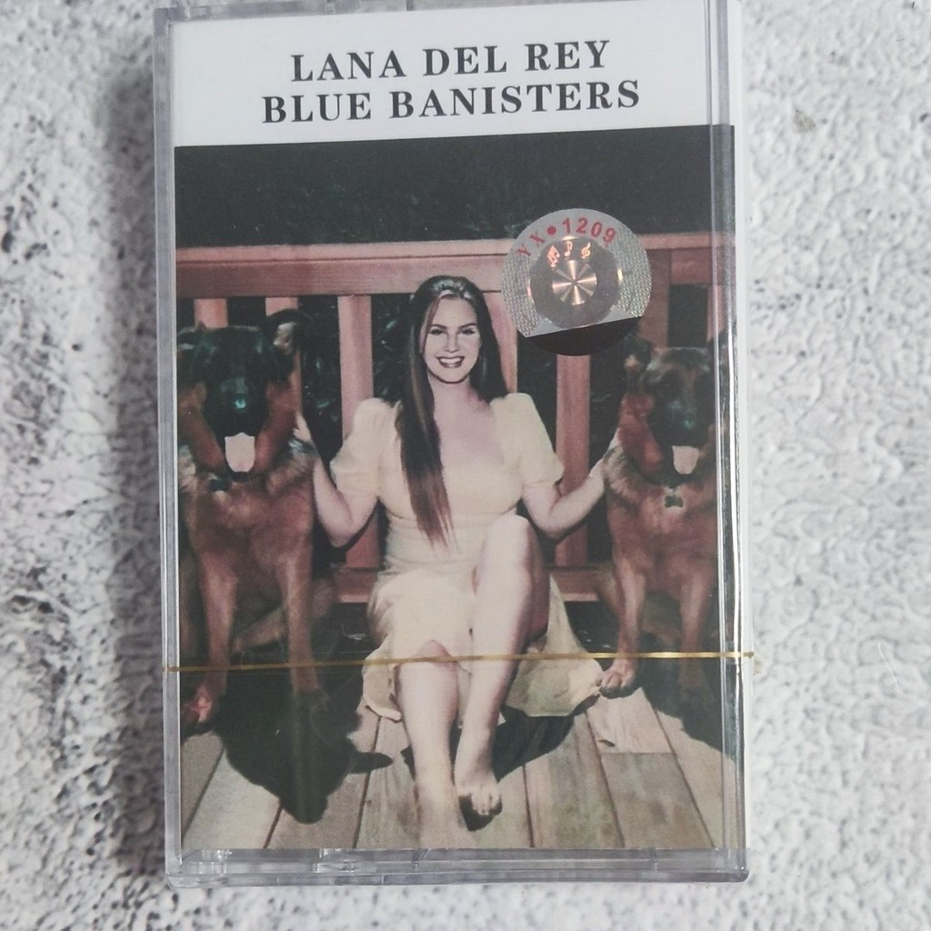 Original Lana Del Rey Blue Banisters Cassette Tape + Lyric Book [Sealed
