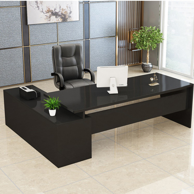 Boss Desk Modern Office Desk Atmospheric New Chinese Desk Workbench