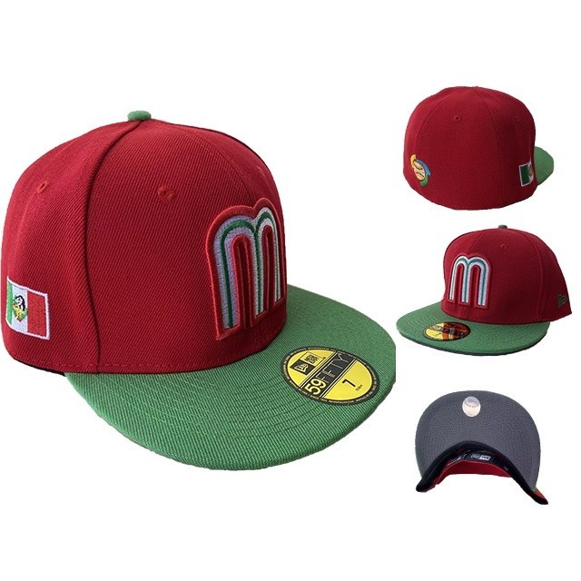 Hot spot salesFashion MLB Cap Mexico National Team Fitted Hat