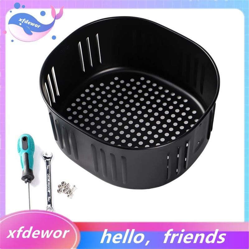 [xfdewor] Air Fryer Replacement Basket for DASH Gowise USA Cozyna 5.5Qt