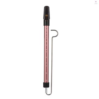 Metal Slide Whistle Scale Sliding Flute With Steel Sliding Rod Musical 