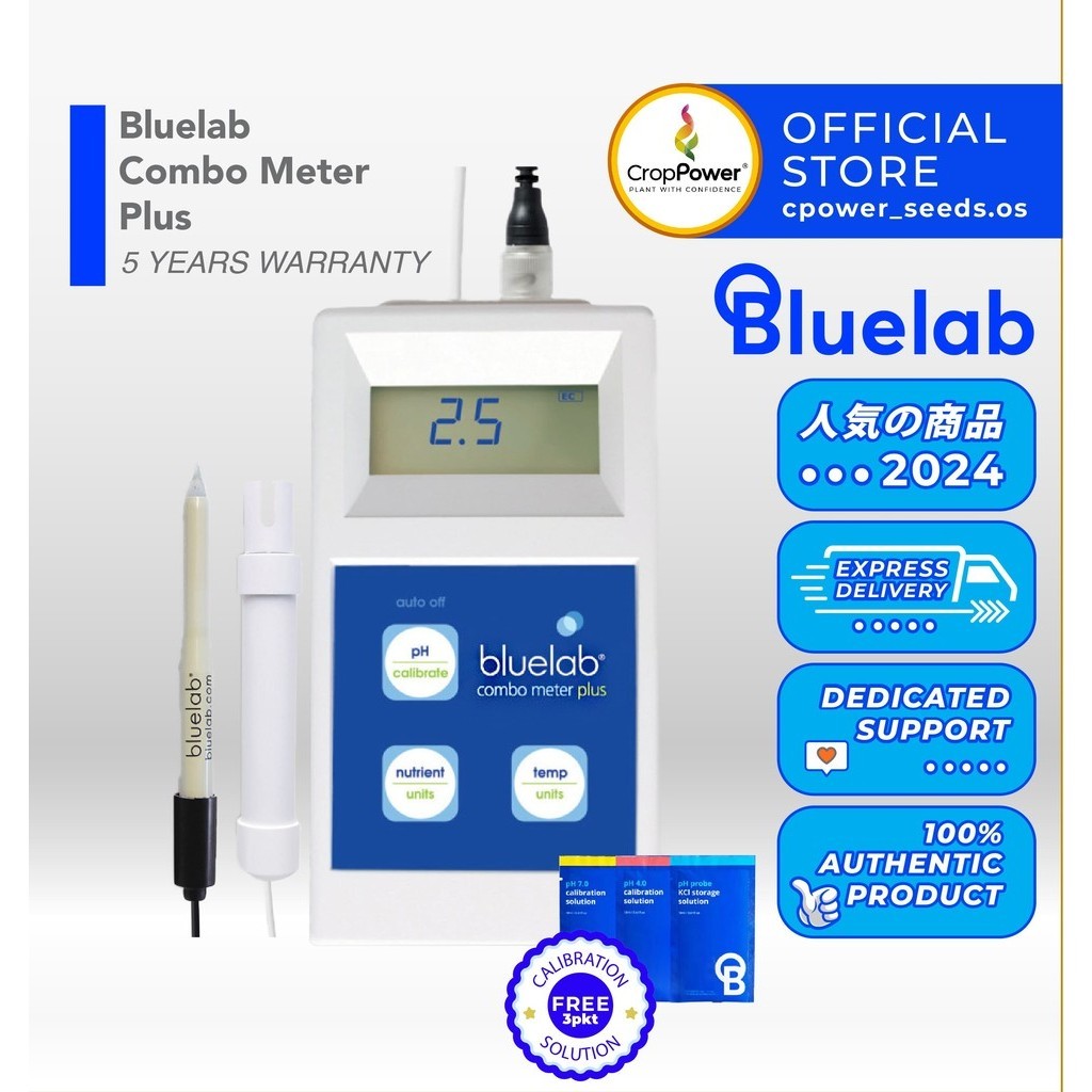 BLUELAB COMBO METER PLUS (MEASURES PH, TEMPERATURE AND CONDUCTIVITY
