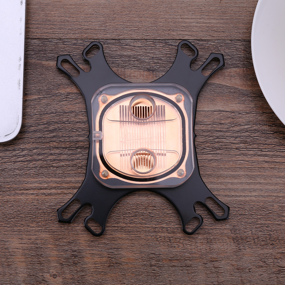 CPU Water Block Water Cooler Computer Cooling Radiator for Intel AMD ...