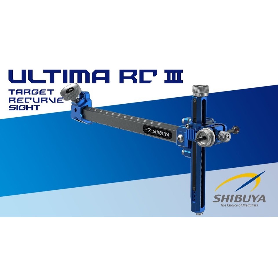 Shibuya Archery Ultima RCIII R3 520 Recurve Tournament Carbon Sight ...