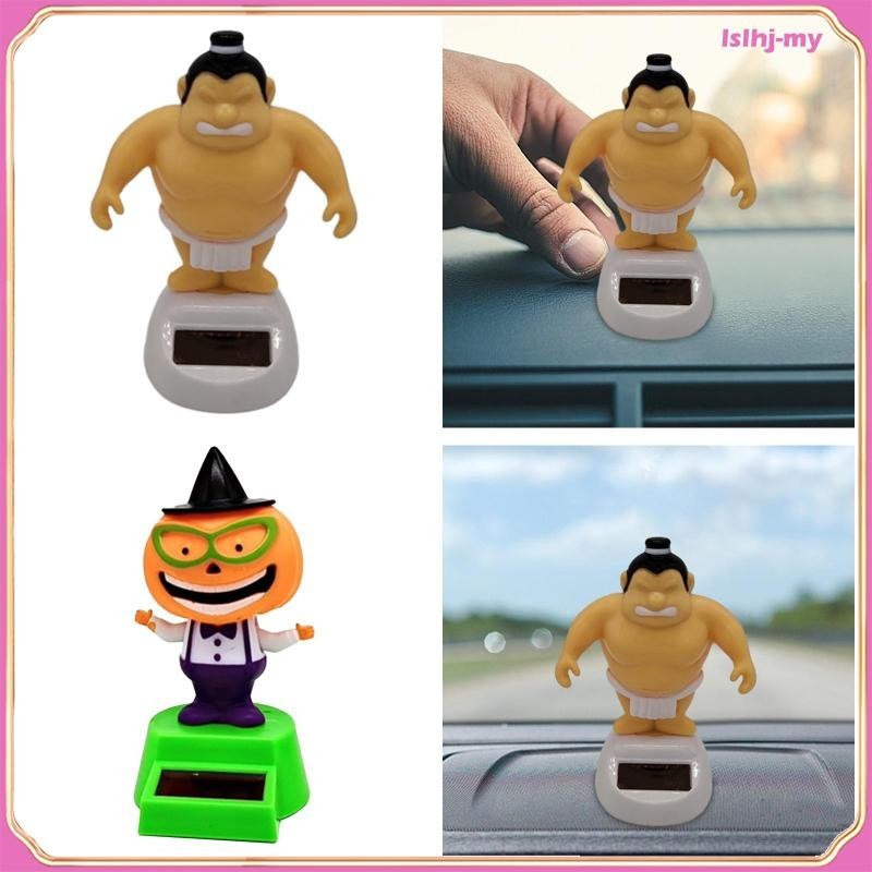 [LslhjMY] Bobblehead Action Figure Solar Powered Kids Gift Lovely ...