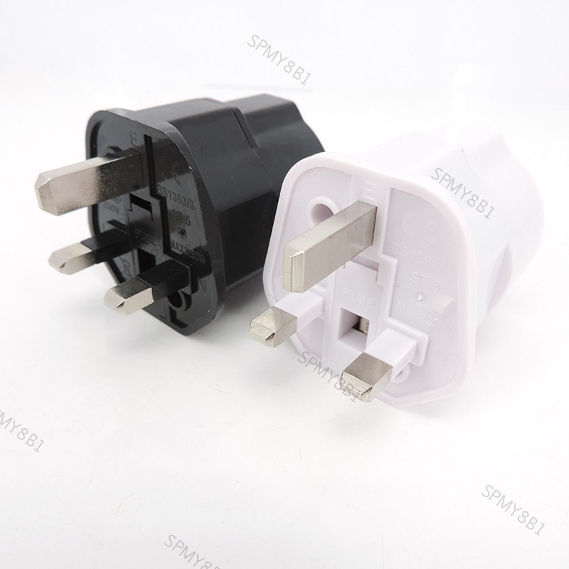 Universal Power Adapter 13A 250V Copper EU Korea Germany France Russia