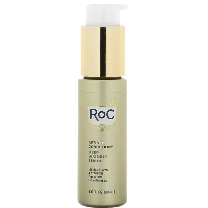 RoC, Retinol Correxion, Deep Wrinkle Serum, 1 fl oz (30 ml) | Shopee ...