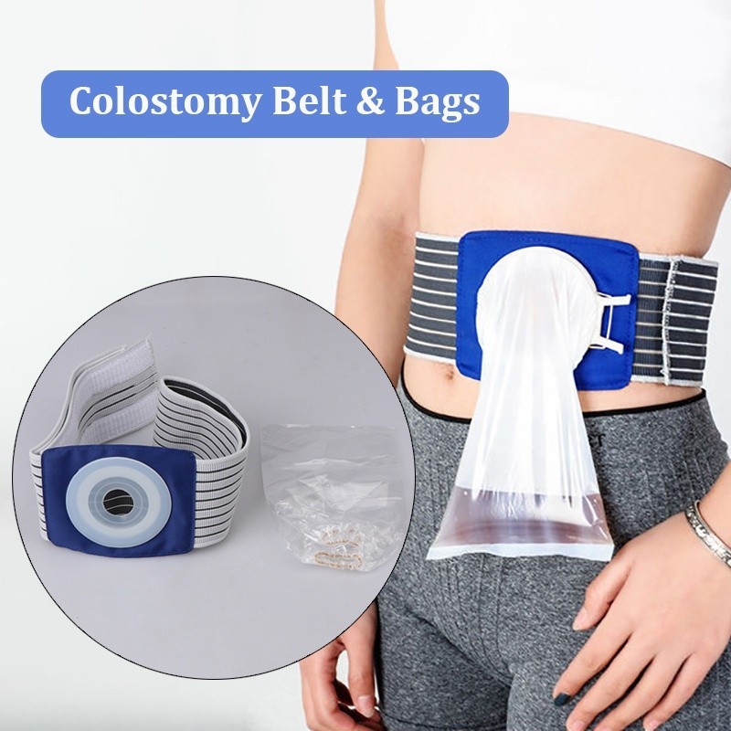 Colostomy bag Stoma belt Drainable urethrostomy bag Ileostomy bag ...