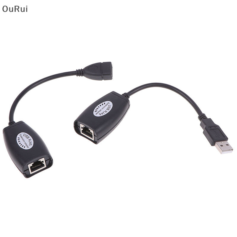 【OR】 USB UTP Extender Adapter Over Single RJ45 Ethernet CAT5E 6 Cable ...