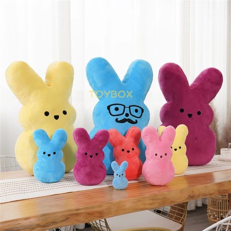 25/20/15cm Peeps Plush Rabbit Peep Easter Toys Simulation Stuffed ...