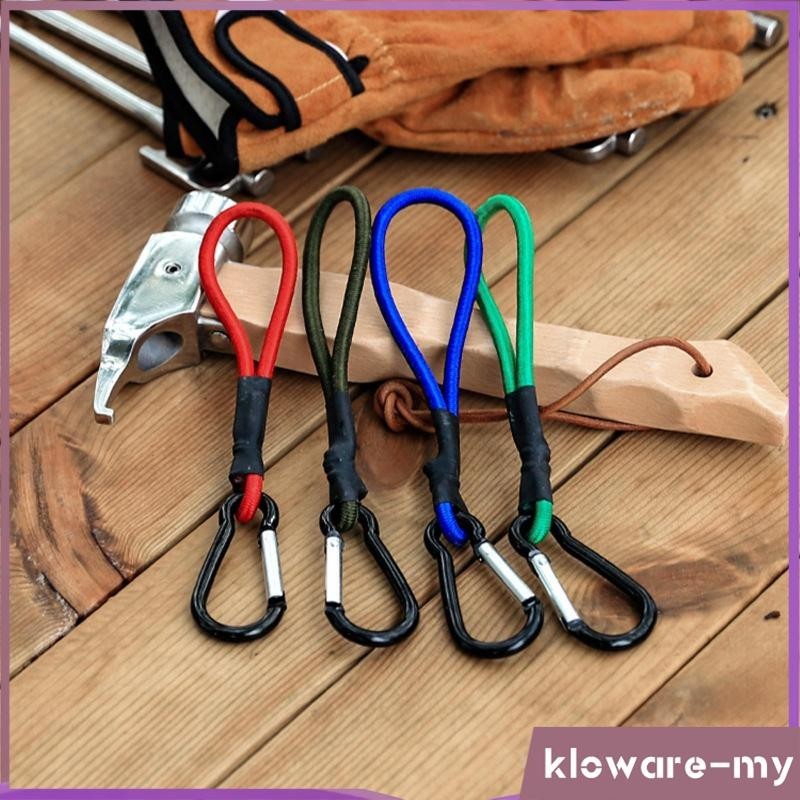 [KlowareMY] Bungee Cord with Carabiner Hook Canopy Ties with Hooks