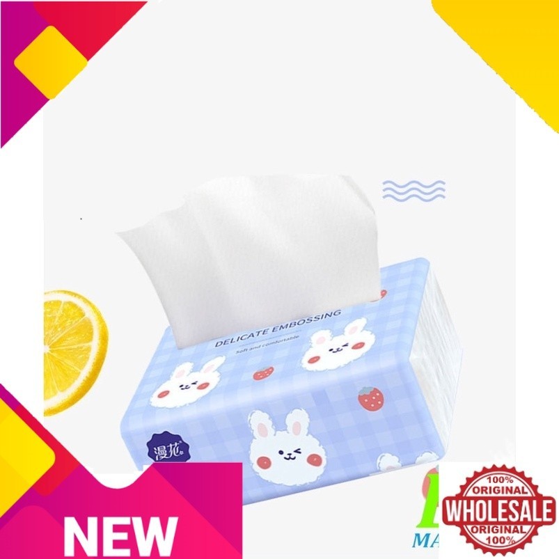 RABBIT TISSUE PAPE Soft Facial Tisu 4Ply P/Sheet cotton tissue face ...