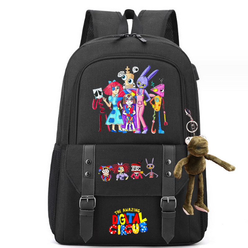 SQ3 THE AMAZING DIGITAL CIRCUS Backpack for Student Large Capacity ...