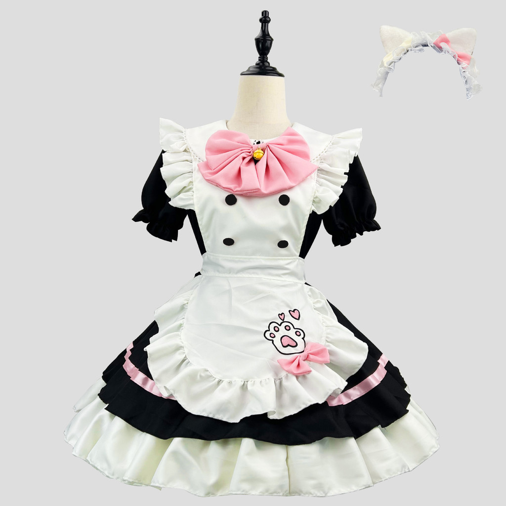 New Cute Maid Costume Cosplay Lolita Halloween Dress for Femaley ...