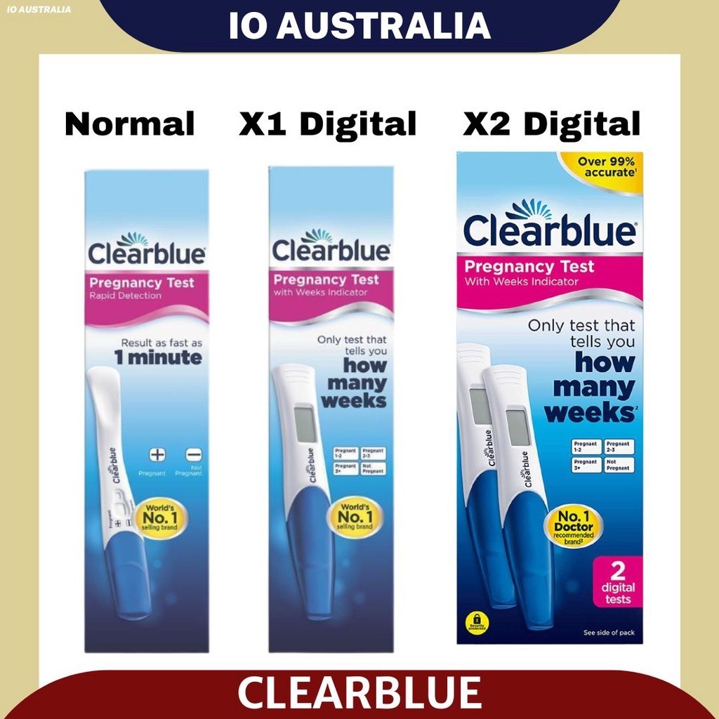 Cheapest Clearblue Digital Pregnancy Test Weeks Indicator 2 Tests Shopee Malaysia 8897