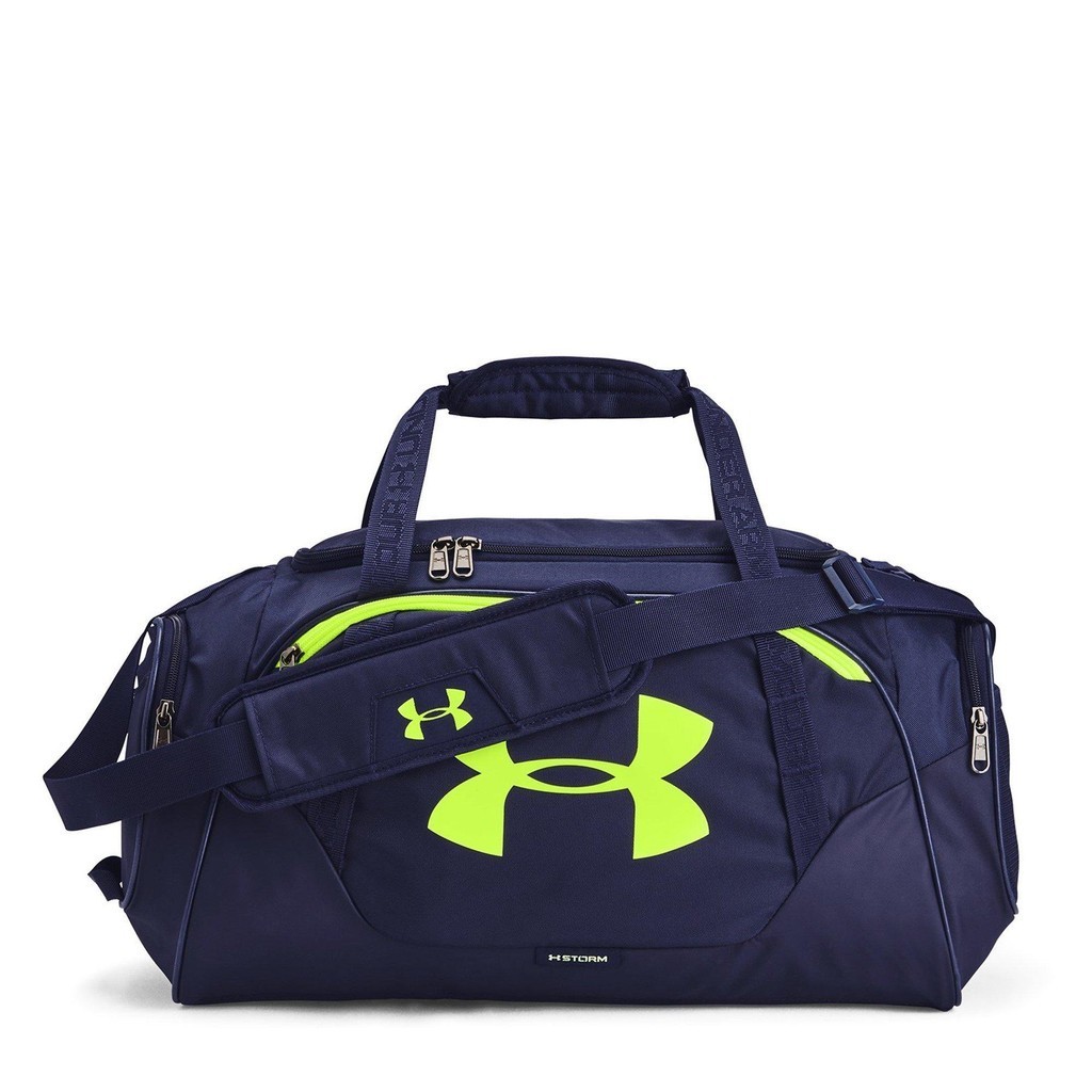 Under Armour Mens Undeniable 3.0 Small Duffle Bag Navy Yellow Sports Direct Shopee Malaysia