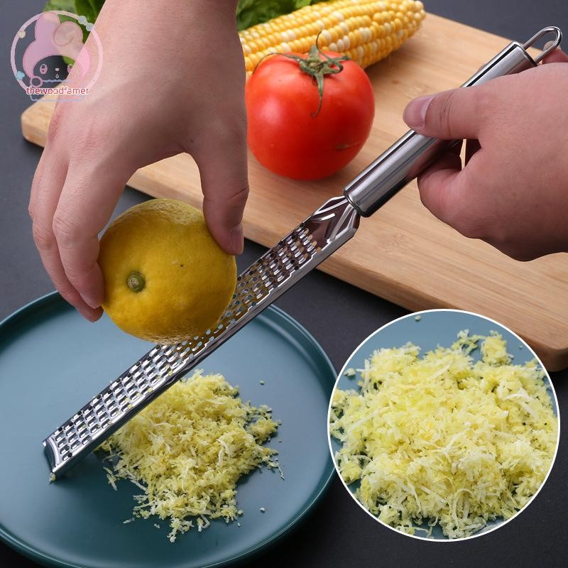thewoodfamer Multifunctional Rectangle Lemon Citrus Fruit Peeler Ginger ...