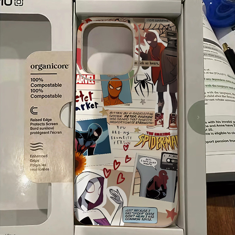 Coque Anti-choc Blanche Mate Pour IPhone 15 14 13 12 11 XR XS X 8 7 6 - Design Umbrella Academy - Neuf