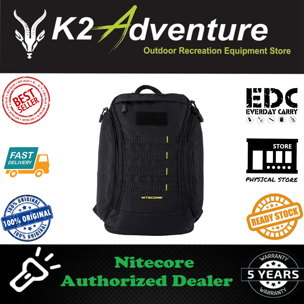 Nitecore BP16 Multi-Purpose Modular MOLLE Commuter Backpack (100% ...