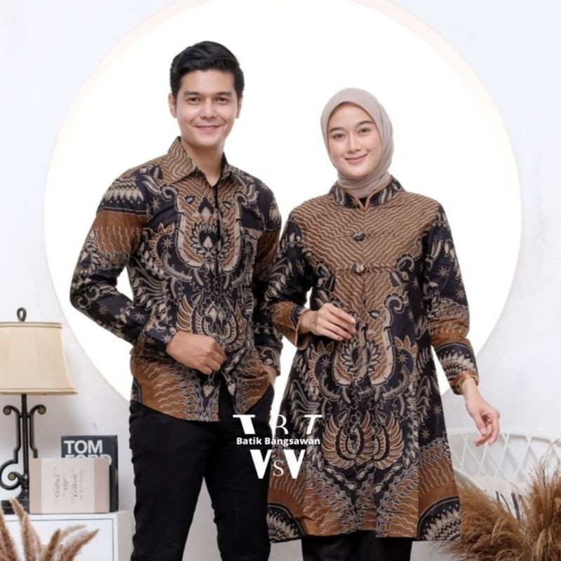 Batik Couple Modern Baju Batik Couple Batik Couple Pasangan | Shopee ...