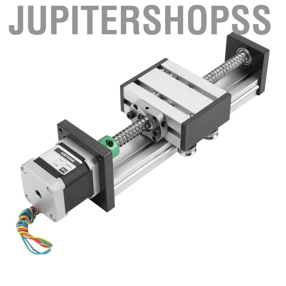 Jupitershopss Ball Screw Slide with a Stepper Motor Linear Stroke Long ...