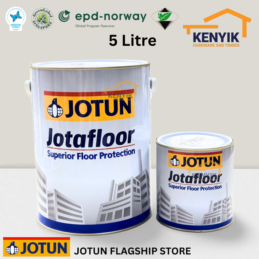 JOTUN 5L Jotafloor Sealer (A+B) (Clear Colour) | Shopee Malaysia