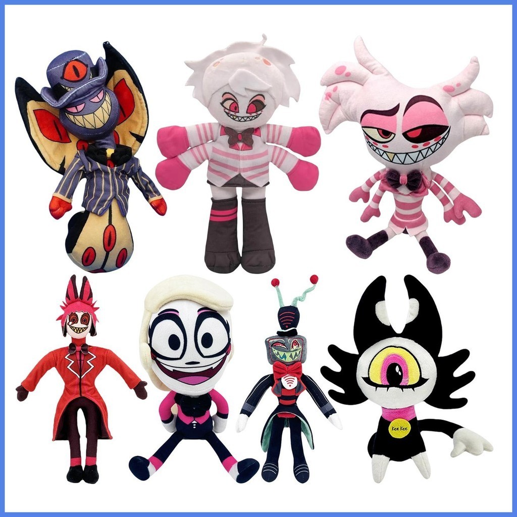 Hazbin Hotel Plush Toys Popular Cartoon Anime characters Stuffed ...