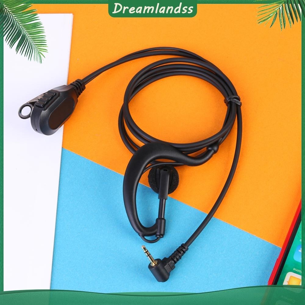 Dreamlandss 3.5mm Walkie Talkie Earpiece Headset Multifunctional 1Pin ...