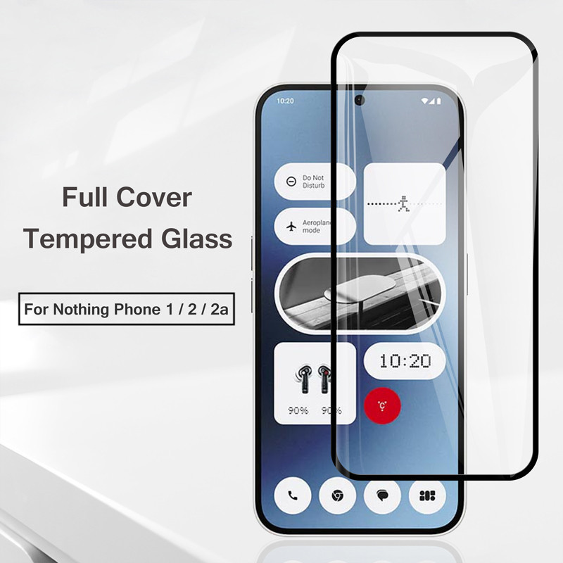 Full Cover Tempered Glass Screen Protector For Nothing Phone 2a 2 ...