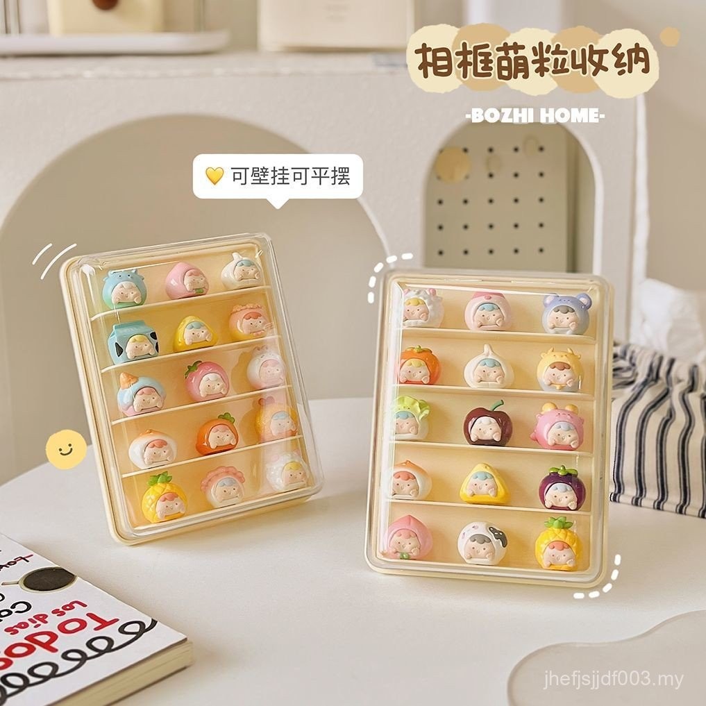 Cute Pellet Storage Display Box Wall-Mounted Photo Frame Acrylic ...