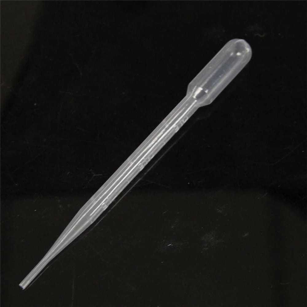 200-Pack 3ml Durable Disposable Plastic Transfer Pipettes – Graduated Dropper By MS Finechem