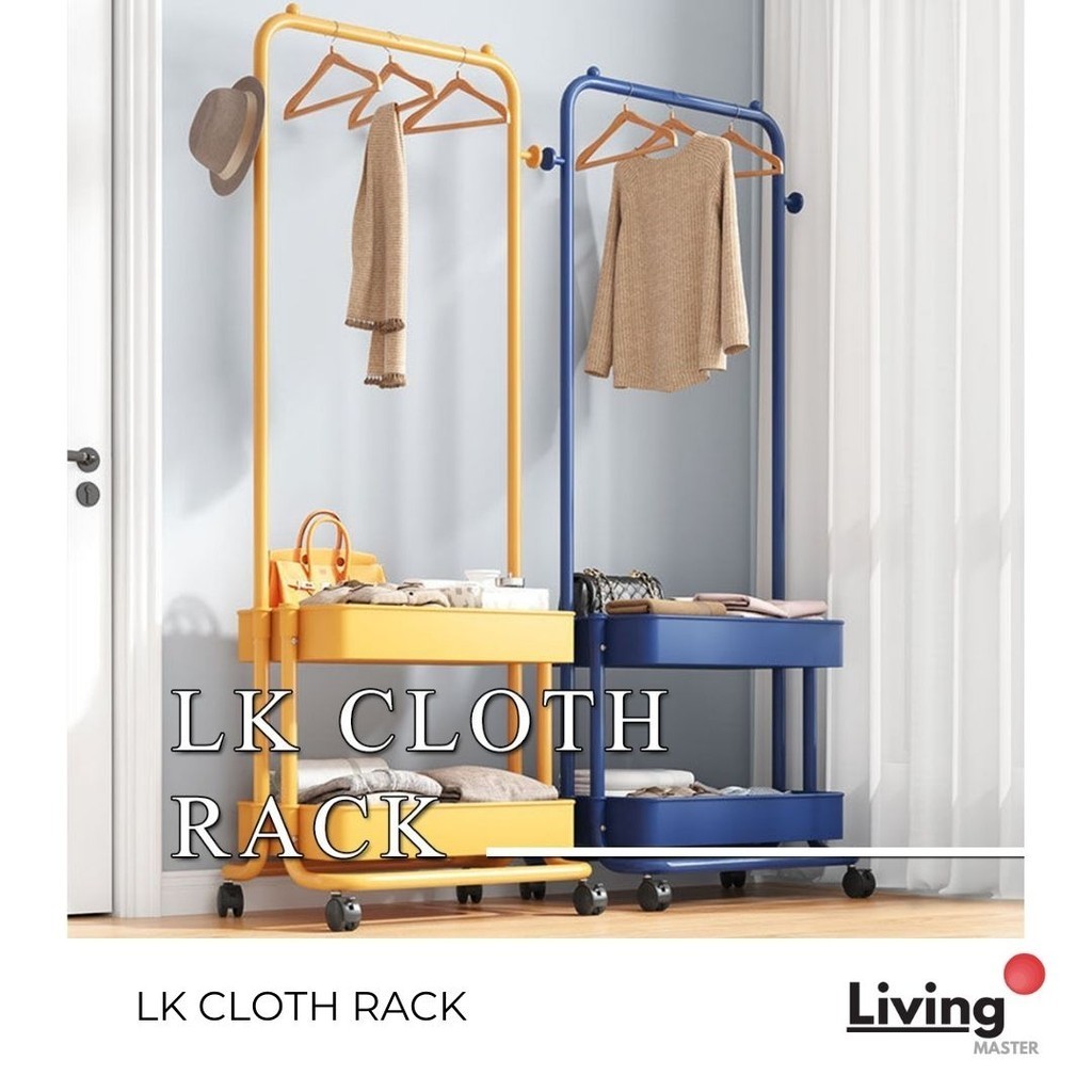 Cloth Rack Cloth Storage Rack Organizer Space Saving Laundry Rack Cloth ...
