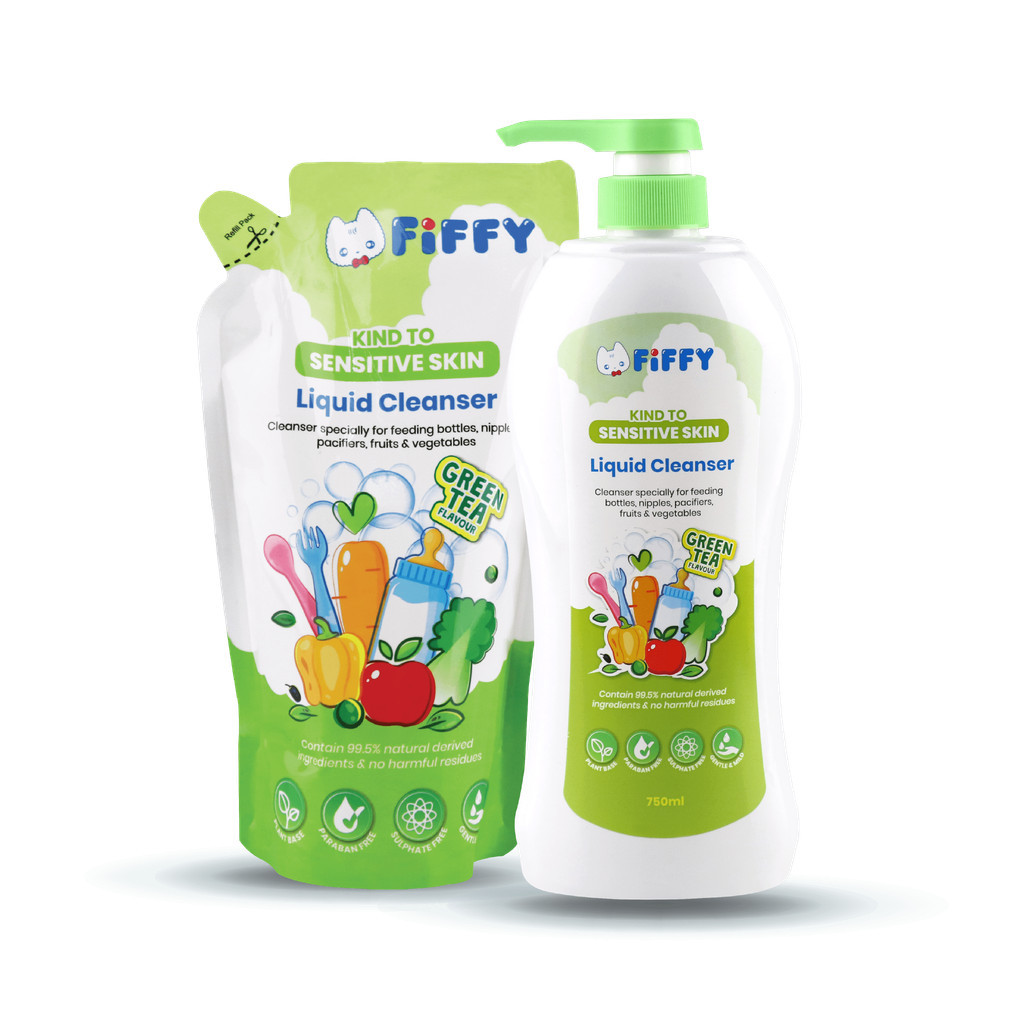 FIFFY BABY LIQUID CLEANSER 750ML+600ML RM15 (EXP SOON) | Shopee Malaysia
