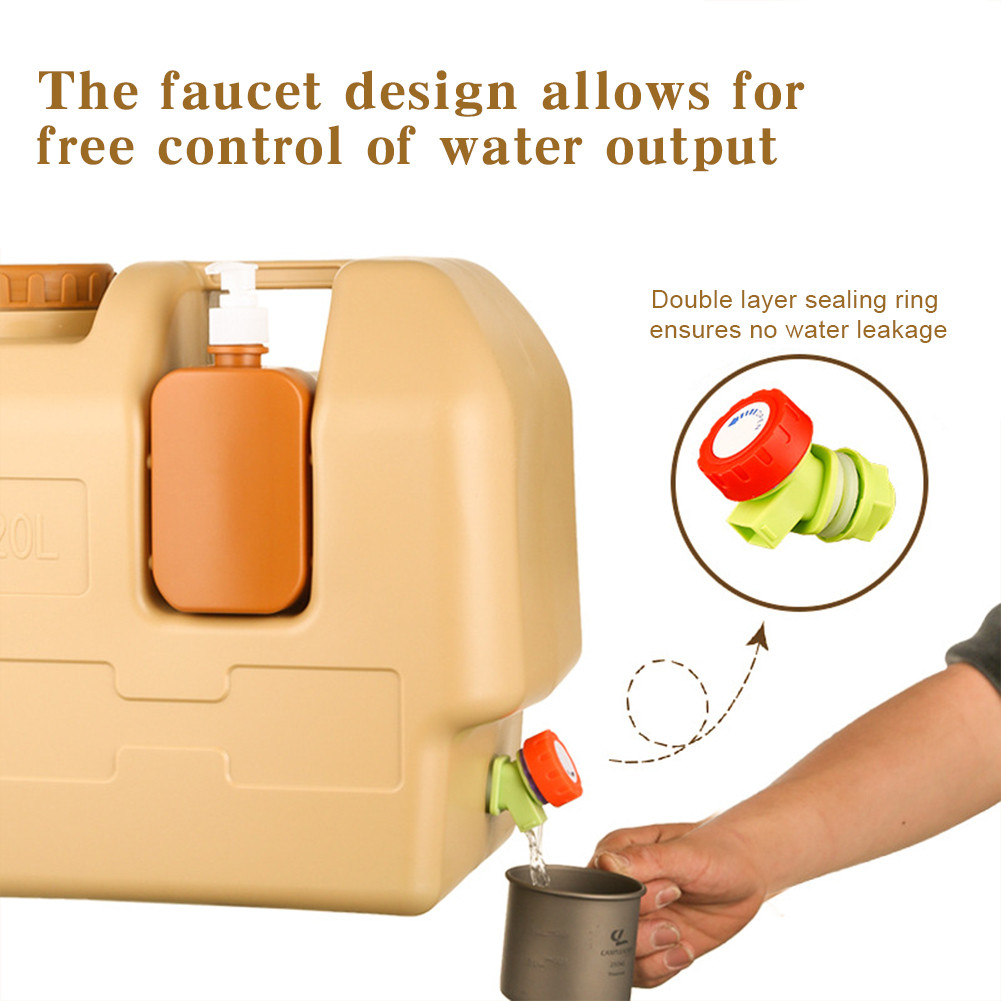 Camping Wate Jug, Camping Wate Containe,3.17 Gallon BPA