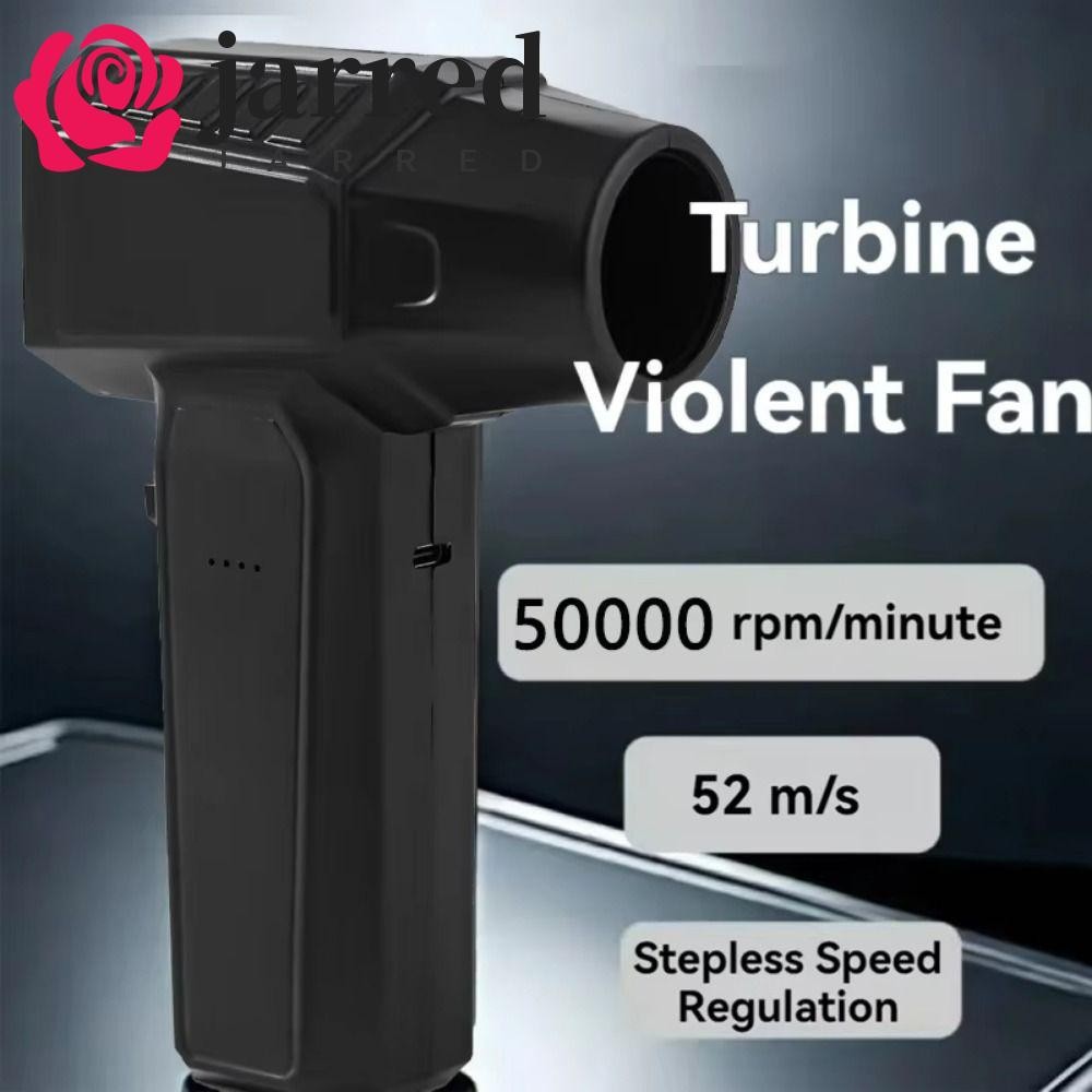 JARRED Mini Turbo Jet Fan, 50000 RPM 3000mAh Electric Air Duster, New ...