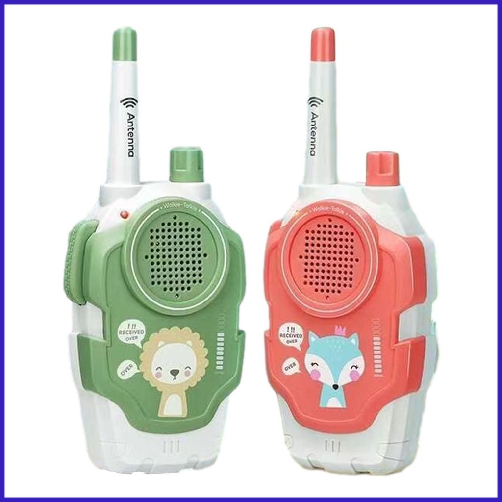 Toy Walkie Talkie Long Range Wireless Cartoon 2pcs Child Walky Talky ...