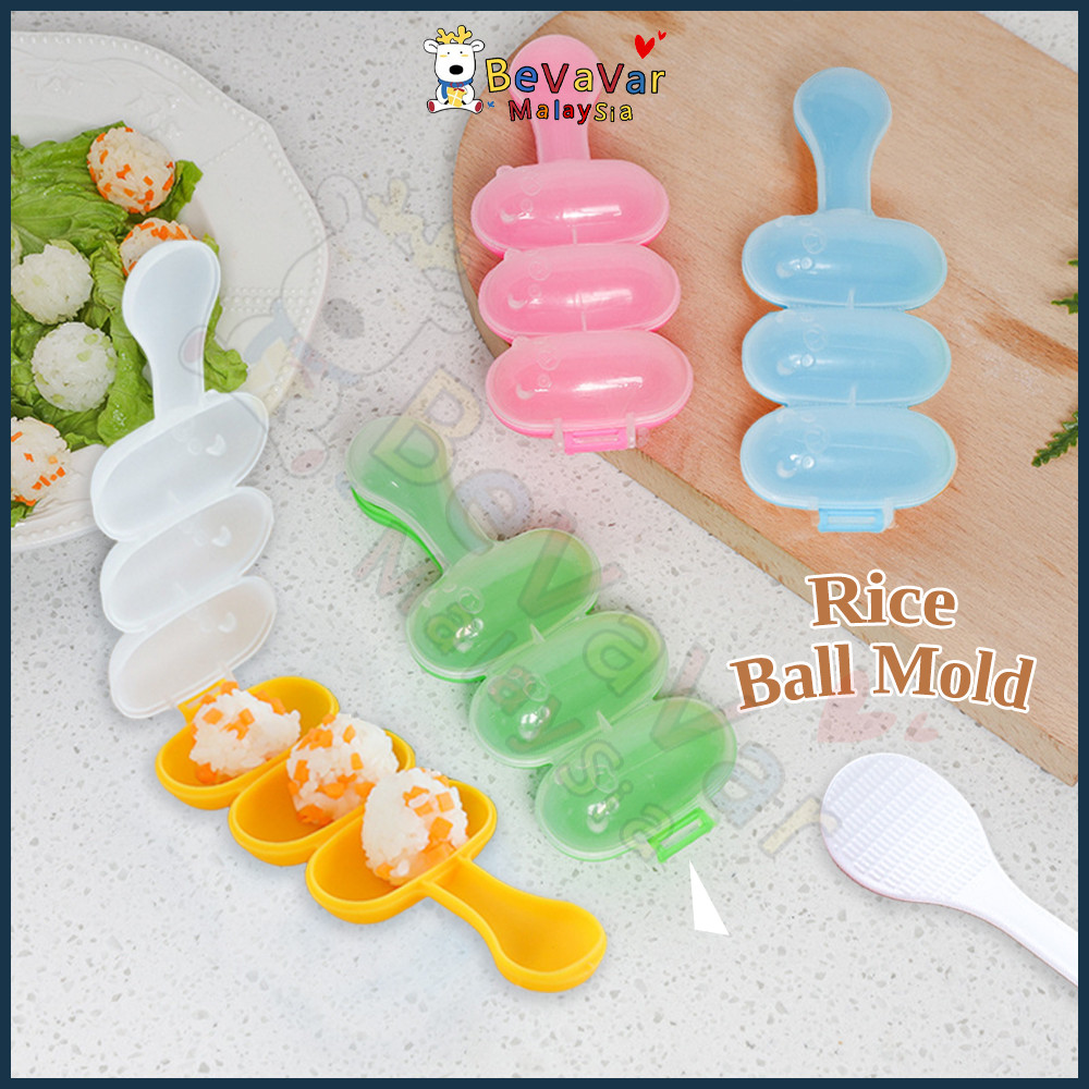 Bevavar Sushi Maker Kids Lunch DIY Rice Ball Mold Kitchen Tools Baby ...