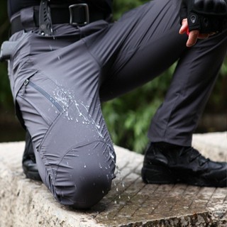 Men's Outdoor Waterproof Hiking Trousers Climbing Camping Fishing Skiing  Softshell Athletic Pants Plus Size Pantalones De Hombre