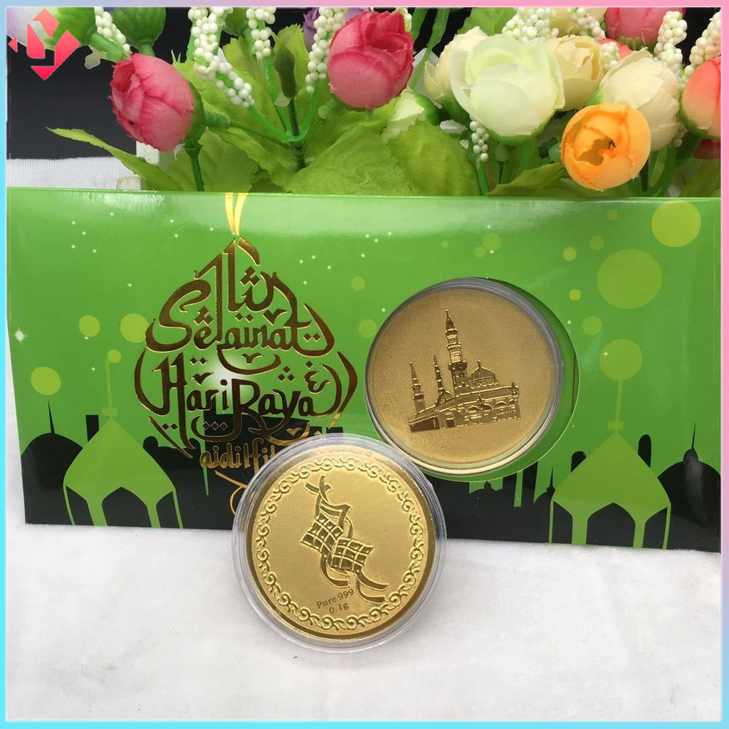 2024 New Sampul Duit Raya Gold Coin Festival Hari Raya Gift Packets ...