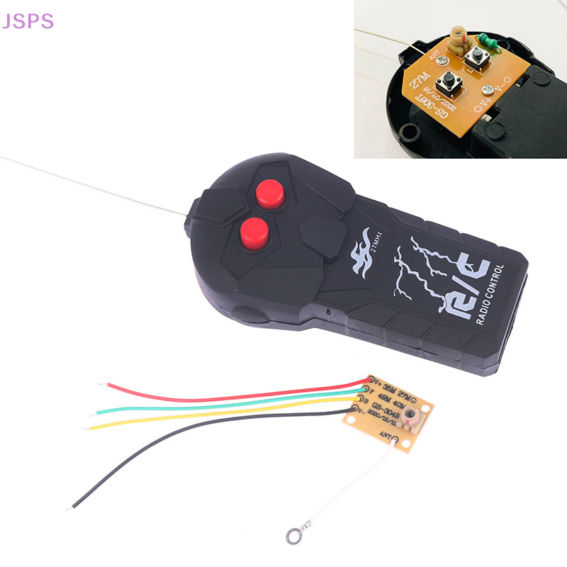JSPS New 27MHz Circuit 2CH RC Remote Control PCB Transmitter Receiver ...
