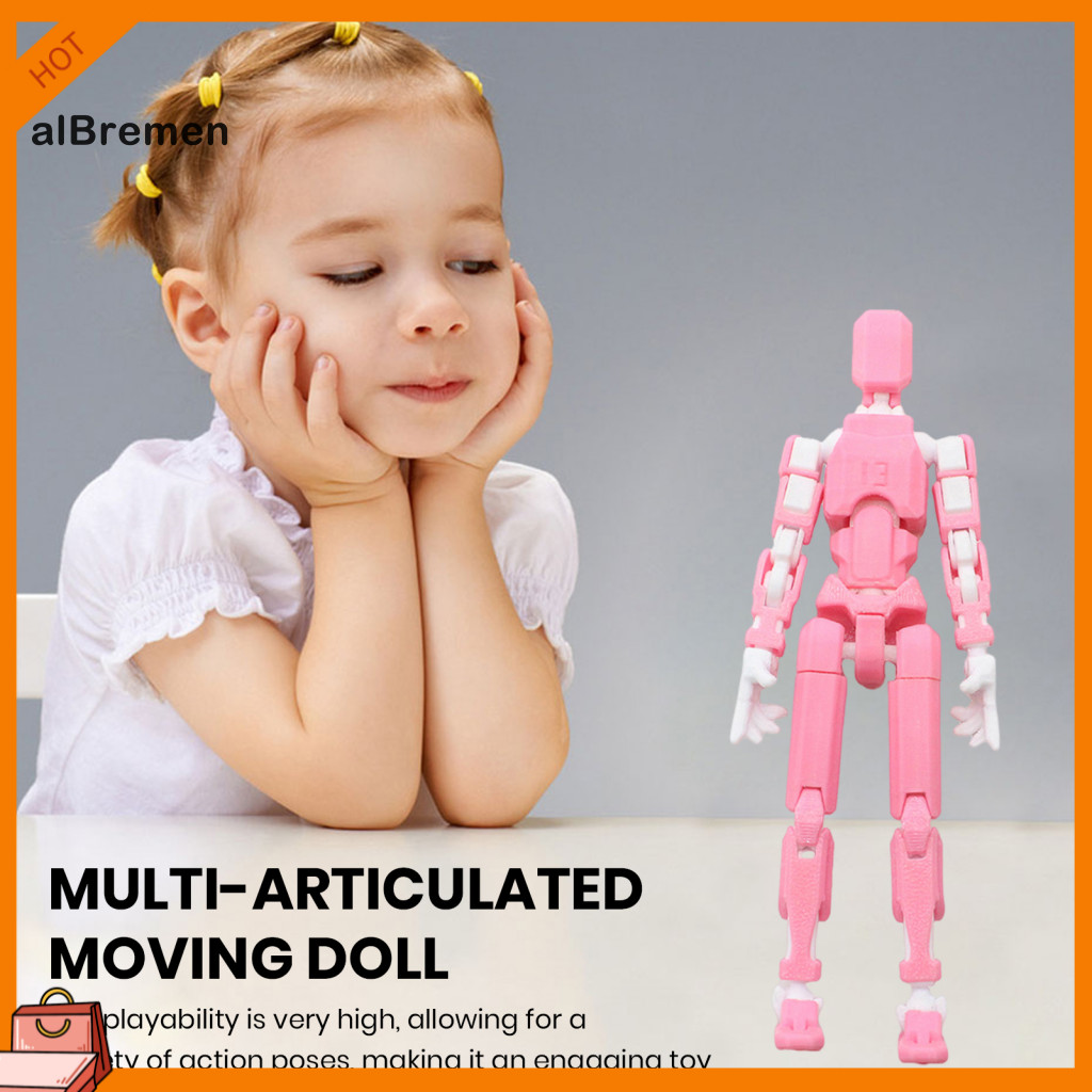 (New) Articulated Joint Robot Toy Custom Design Action Figure 3d