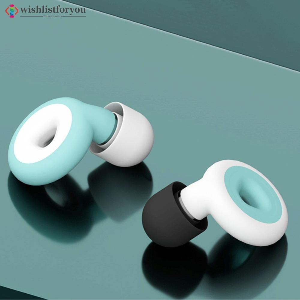 Wishlistforyou Professional Silicone Soundproof Ear Plugs Sleep Noise