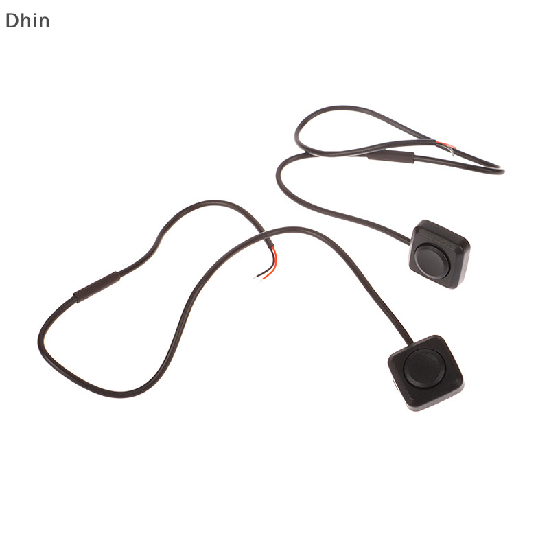 [Dhin] 1Pc Momentary Push Button On Off Switch Black Plastic 12V 24V ...