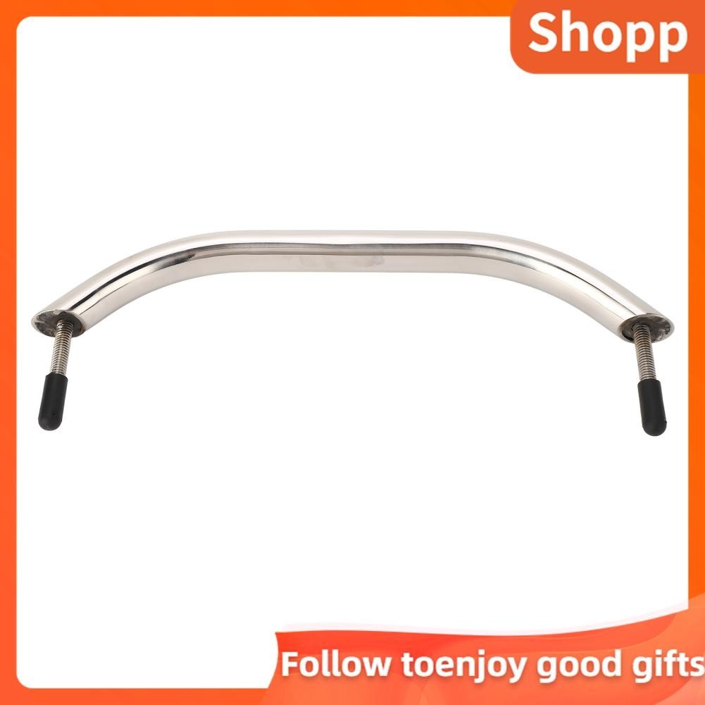 Pair 9" Handrail Stainless Steel Oval Grab Handle For Boat - Foto 2